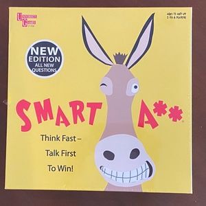 Smart Ass Board Game - New, Unopened